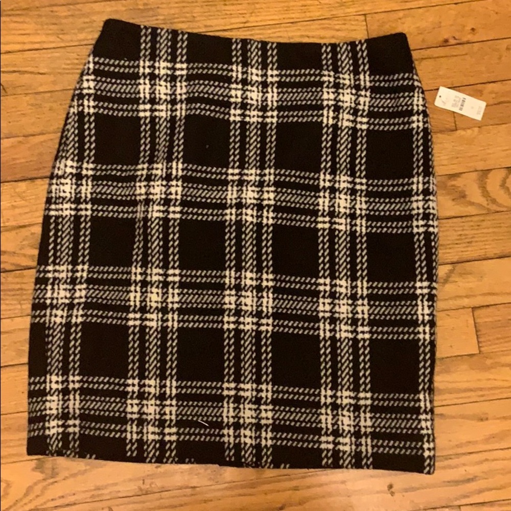 Talbots outlet plaid skirt